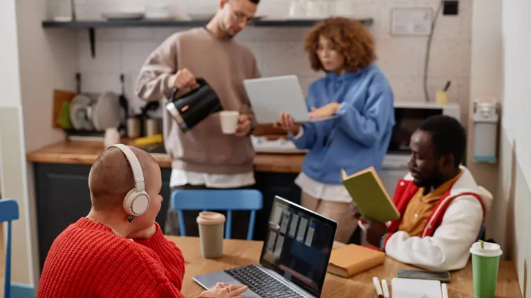 Student Accomodation Communal Shared Space Group